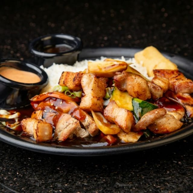 Pork Belly Teriyaki.